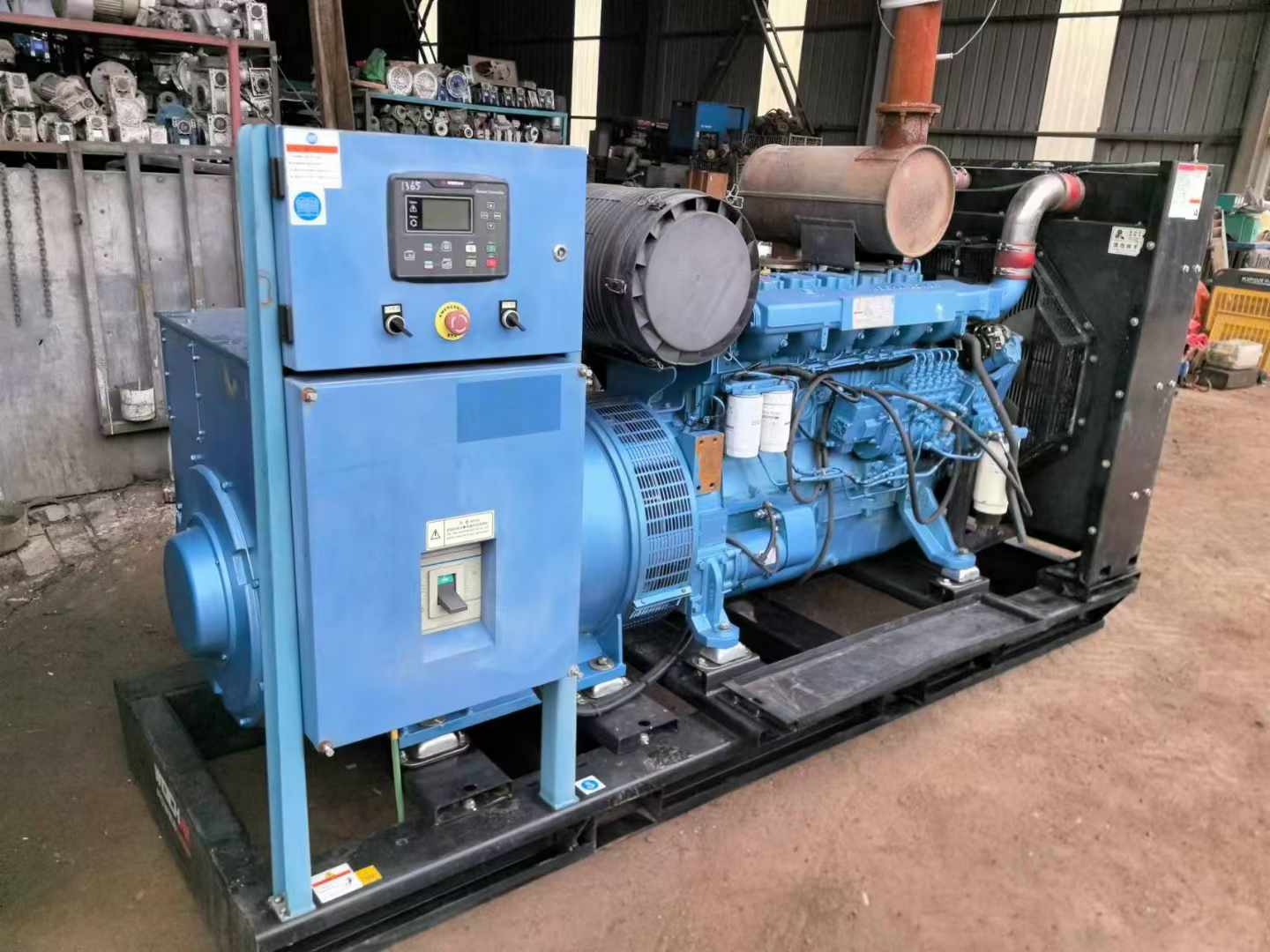 鄂伦春500kW 柴油发电机组可带动设备功率的计算公式是什么？