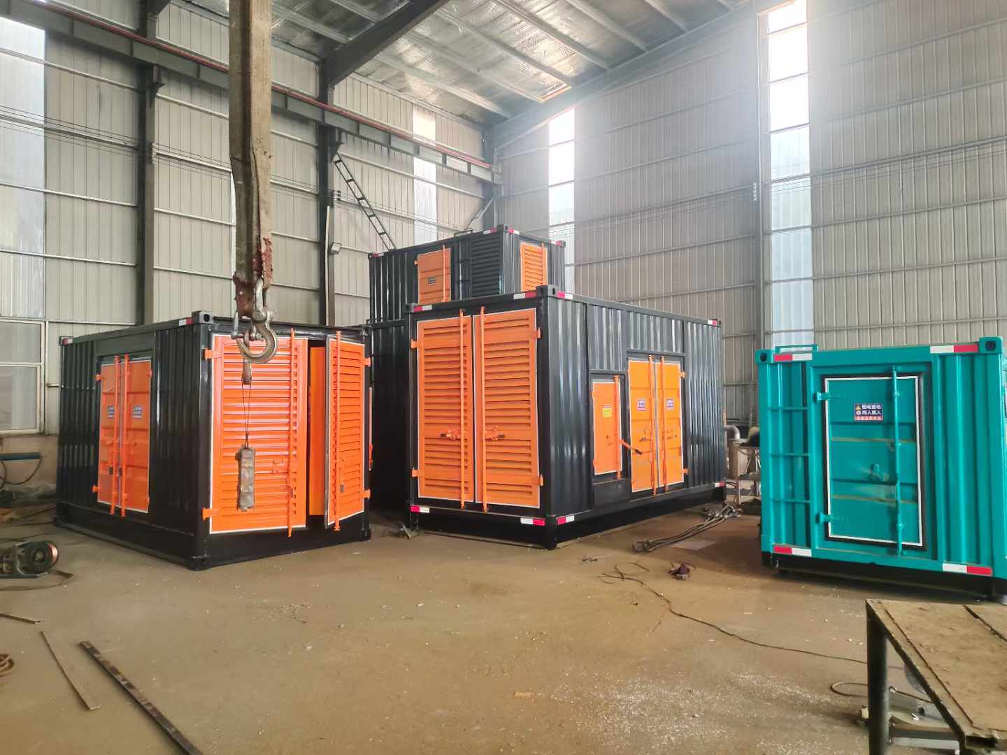 鄂伦春500kw柴油发电机组可以带动多少功率设备？